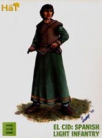 HAT 28002 El Cid Spanish Light Infantry x 32 hard plastic figures 28mm