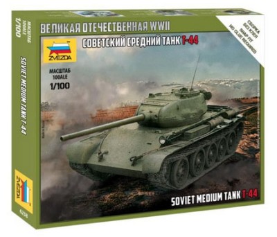 Звезда 6238 Советский средний танк Т-44 1/100