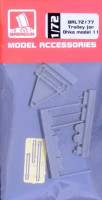 Brengun BRL72177 Trolley for Ohka model 11 (resin & PE set) 1/72