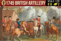 Strelets STR28472 1745 British Artillery of the Jacobite Uprising 1/72
