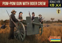 Strelets STR18872 Pom-Pom Gun with Boer Crew 1/72