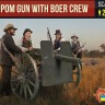 Strelets STR18872 Pom-Pom Gun with Boer Crew 1/72