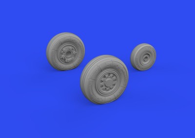Eduard 648819 BRASSIN F-35B wheels (ITAL) 1/48