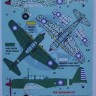 Kora Model DEC72230 Mitsubishi Ki-51 'SONIA' Chinese AF декали декали 1/72