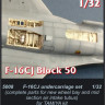 CMK 5008 F-16CJ - undercarriage set for HAS 1/32