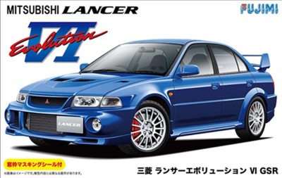 Fujimi F-03923 Mitsubishi Lancer Evolution VI GSR 1/24