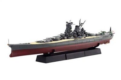 Fujimi F-45190 Японский линкор Musashi (1942) Full Hull Model 1/700