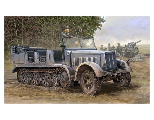 Trumpeter 01514 Немецкий 8-тонный транспортер Sd.Kfz.7 1/35