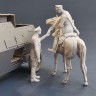 Copper State Models F35-032 Фигуры, Императорский русский автомобильный пулеметный взвод, дежурный передает приказ 1/35