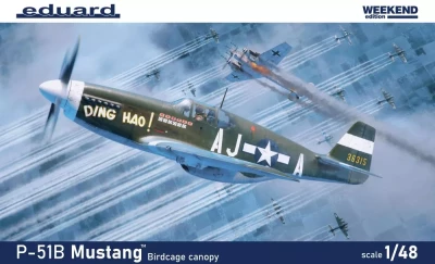 Eduard 84209 P-51B/C Mustang Birdcage canopy (Weekend Ed.) 1/48