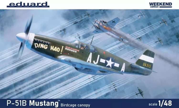 Eduard 84209 P-51B/C Mustang Birdcage canopy (Weekend Ed.) 1/48
