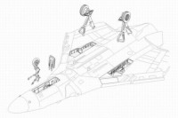 CMK 4162 F4D-1 Skyray - undercarriage set for TAM 1/48