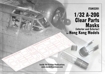 Inside the Armour ITAM32001 Douglas A-20G Havoc (interior and exterior) 1/48
