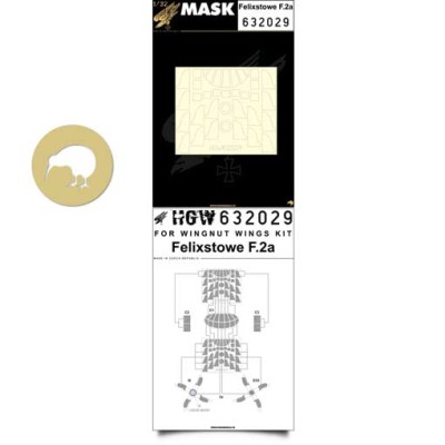 HGW 632029 Mask Felixstowe F.2a (WNW) 1/32