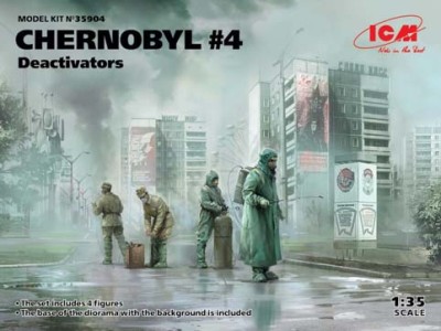 ICM 35904 Чернобыль №4: дезактиваторы 1/35