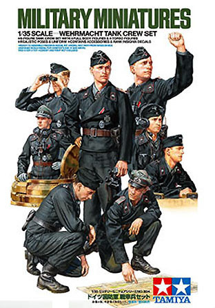 Tamiya 35354 German Wehrmacht Tank Crew 1/35