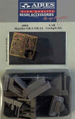Aires 4860 Harrier GR.1/GR.1A cockpit set (KIN) 1/48
