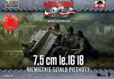 First To Fight FTF-72031 75-мм орудие LeIG 18 с расчетом 1/72