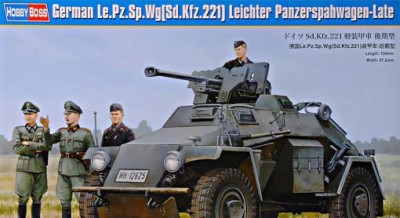 Hobby Boss 83814 Sd.kfz.221 Panzerspahwagen - поздний 1/35