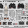 Eduard SS866 P-51D Weekend (EDU) 1/72