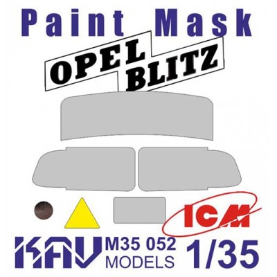 KAV M35052 ICM 35401,35402, 35403 Окрасочная маска на остекление 1/35