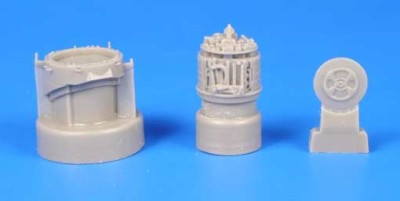 CMK Q72250 Mirage F.1 - Cyrano IV Radar with Uncovered Scanner Dish for SH 1/72
