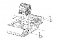 CMK 3066 Tiger I - engine set for TAM 1/35