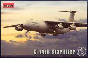 Roden 14425 Lockheed C-141B Starlifter Strategic Transport Aircraft 1/144