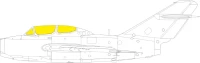 Eduard CX645 Mask UTI MiG-15 (EDU) 1/72
