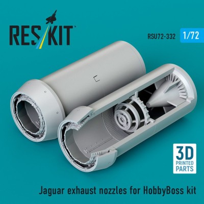 Reskit U72332 Jaguar exhaust nozzles (HOBBYB) 1/72