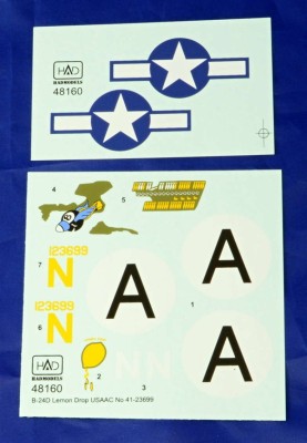 HAD 48160 Decal B-24D Lemon Drop (USAAC) 1/48