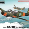 Kovozavody Prostejov 72523 SAAB Safir 'In Swedish services' (4x camo) 1/72