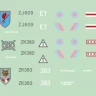4+ Publications DMF72007 Decals Typhoon T.3 in RAF 1/72