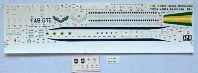 LPS Hobby LPM-20001 1/200 Boeing 737-200 VC-96 old colours (AIRFIX)