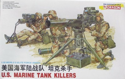 Dragon 3012 US Marine antitank team