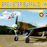 Mark 1 Models MKM-14446 Brewster Buffalo Mk.I & B-339D (2-in-1) 1/144