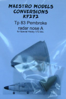 Maestro Models MMCK-7272 1/72 Tp83 Pembroke radar nose A (SP.HOBBY)