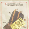 AML AMLE50011 Seatbelts Focke Wulf 190 A/F (PE set) 1/48