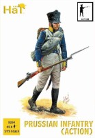 HAT 8254 Prussian Infantry Action (Napoleonic Period) 1/72