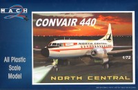 Mach 2 MACH7255 Convair CV-440 Decals North Central 1/72