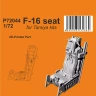 CMK P72044 F-16 seat (TAM) 3D-Printed 1/72