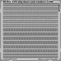 Eduard 99041 USN ship doors and windows 1/700