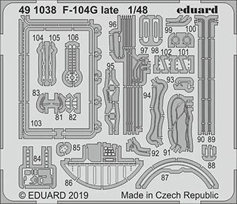 Eduard 491038 SET F-104G late (KIN)