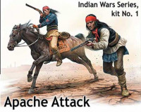 Master box 35188 Indian Wars Series, kit No.1. Apache Attack 1/35