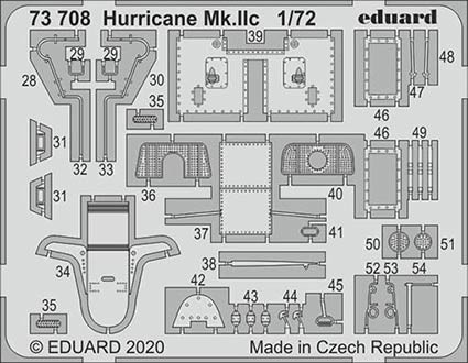 Eduard 73708 SET Hurricane Mk.IIc (ARMA H.)
