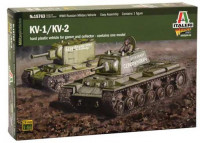 Italeri 15763 Самоходное противотанковое орудие KV1-KV2 1/56