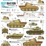 Star Decals 35-C1135 5. SS-Pz.Div. Wiking. Stab (HQ) vehicles. Panther Pz.Kpfw.V Ausf.A, Bef-Panther Ausf.D and Ausf.A, Bef-Pz.Kpfw.IV Ausf.H, German Sd.Kfz.251/3.SS-Wiking # 2 1/35