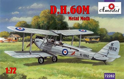 Amodel 72282 Самолет DH60M Metal Moth