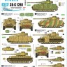 Star Decals 35-C1261 Pz.Kpfw.IV in Normandy and France # 1.Pz.Kpfw.IV Ausf.H and Ausf.J 11. Pz-Division, 21. Pz-Division, Pz-Lehr Regiment 130,9. SS-Pz-Div. 'Hohenstaufen' (unconfirmed) 1/35