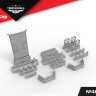Temp Models 48017 Универсальная Транспортная Тележка 1/48